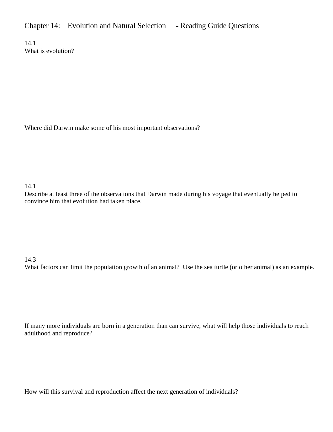 BIO 102 Midterm Study Guide - Comprehensive.doc_dl9i1p3ghj0_page1