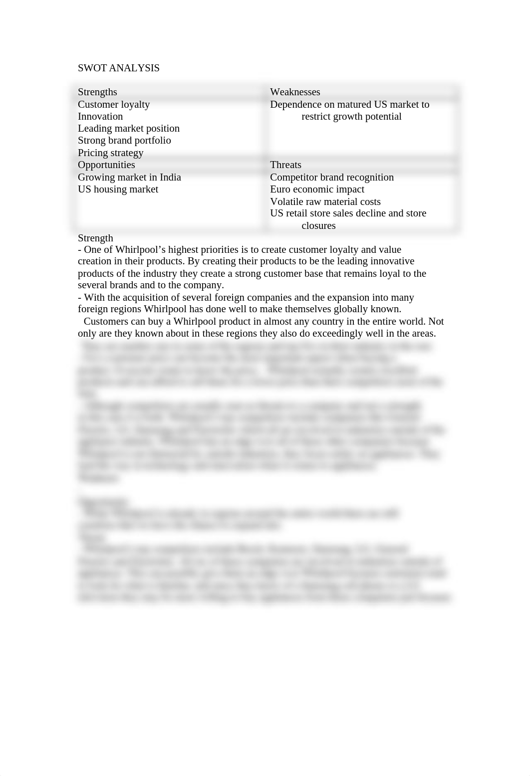 SWOT ANALYSIS-whirlpool_dl9ozhse5nw_page1
