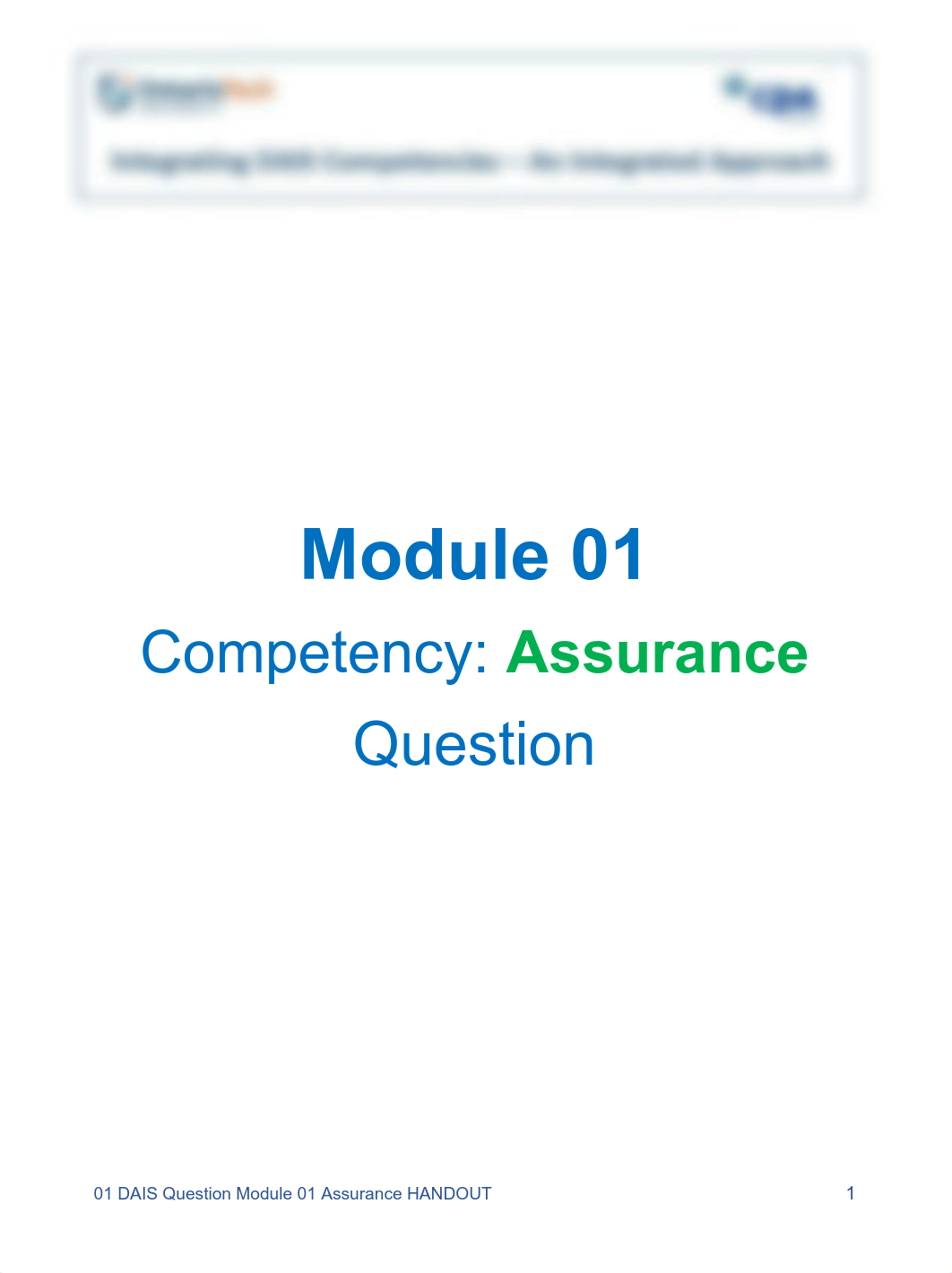 Competencey - Assurance Question.pdf_dl9wjn2jisk_page1