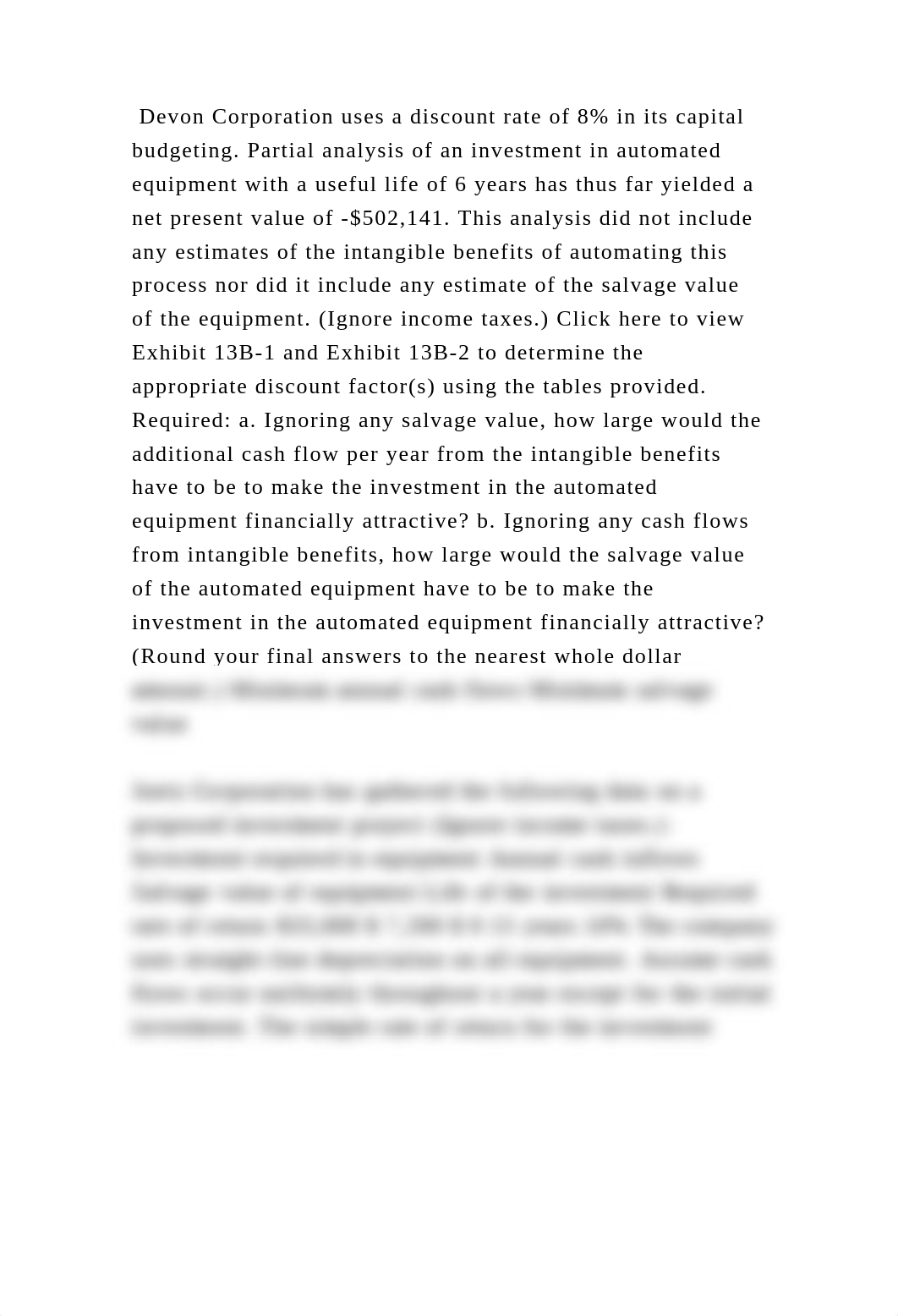 Devon Corporation uses a discount rate of 8 in its capital budgeting.docx_dl9wt2h7tk9_page2