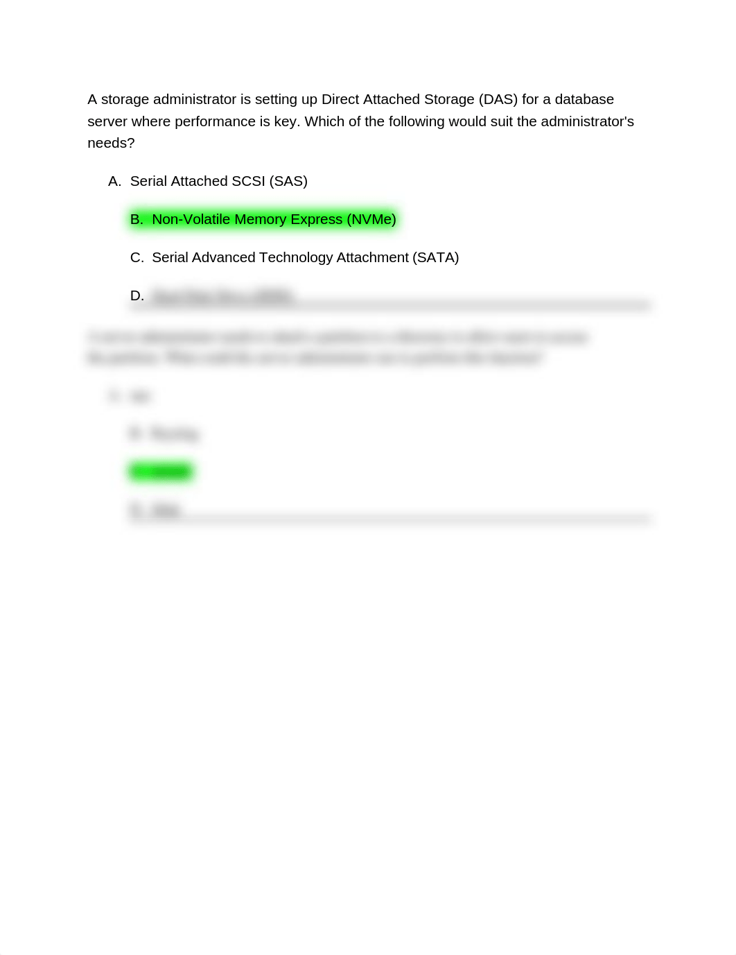 A storage administrator is setting up Direct Attached Storage.docx_dl9zyyq452k_page1