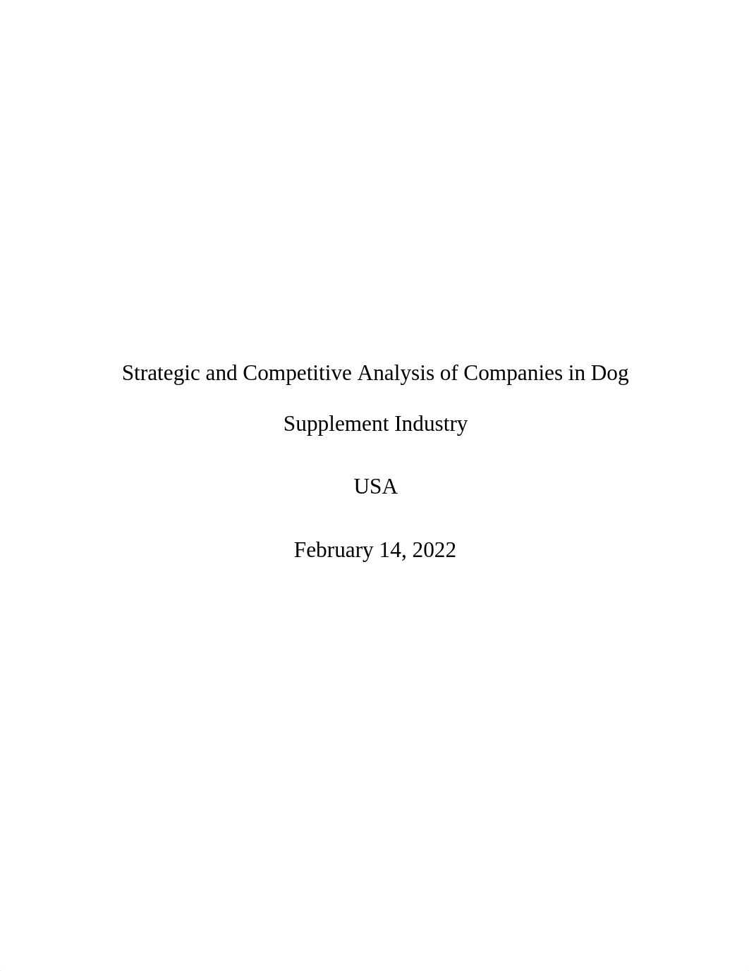 Pet Supplement Industry - Research Report.docx_dlaepgebj8v_page1