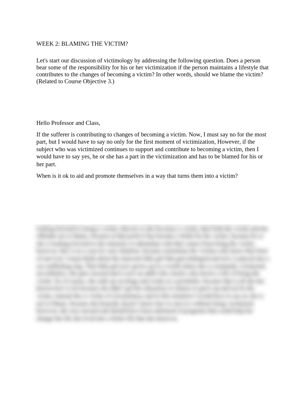 Week 2 discussion Blaming the Victim.docx_dlanwvhsjtf_page1