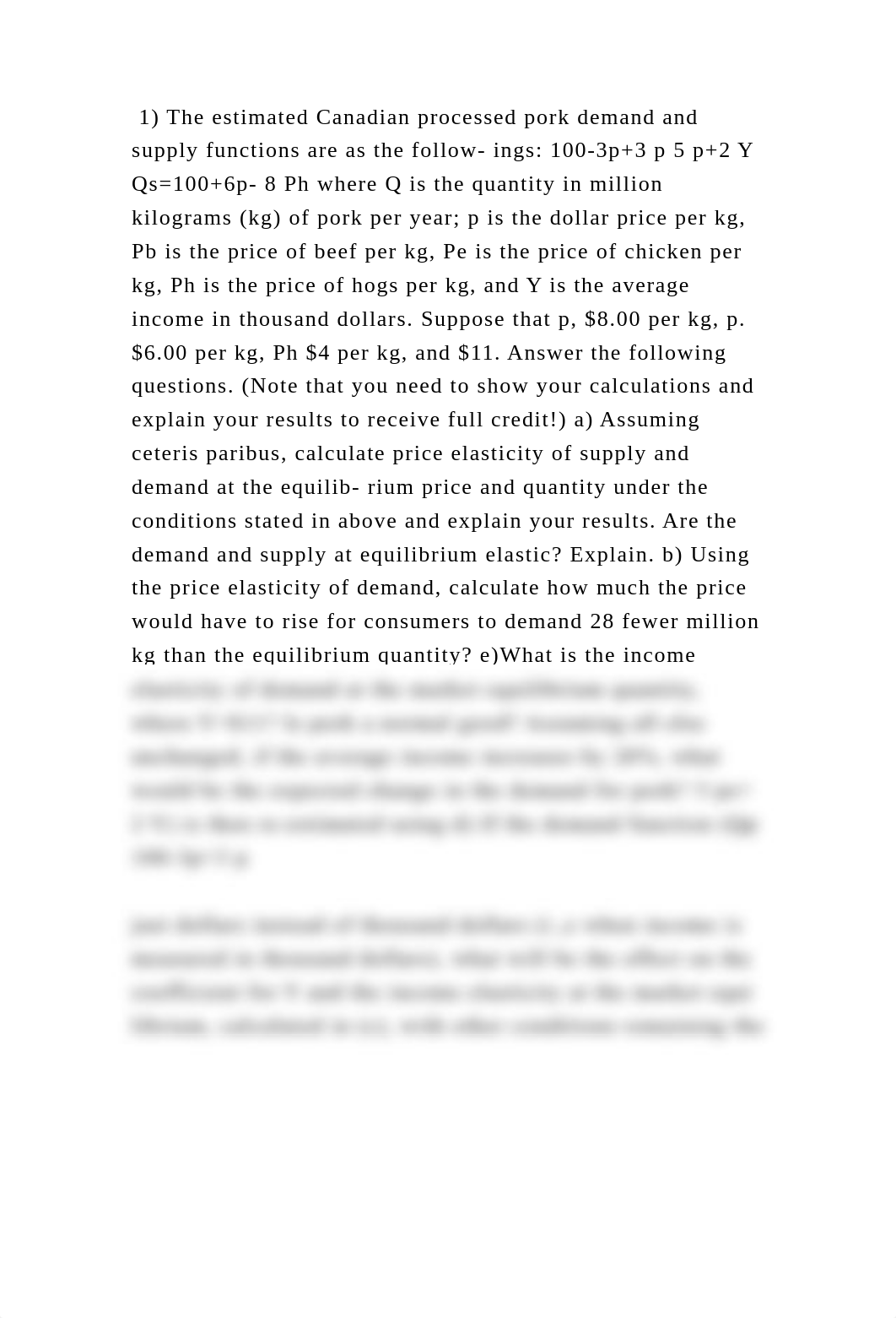 1) The estimated Canadian processed pork demand and supply functions .docx_dlavtwusypp_page2