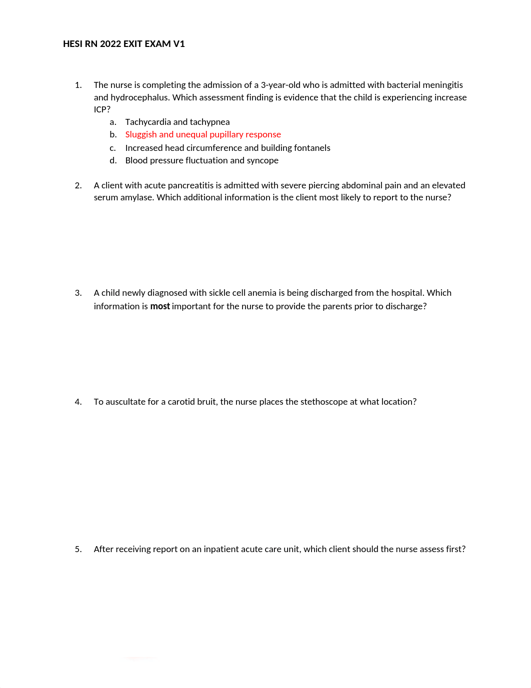 Hesi Rn 2022 Exit Exam V1 Q & A.docx_dlaw2c5z0ye_page1