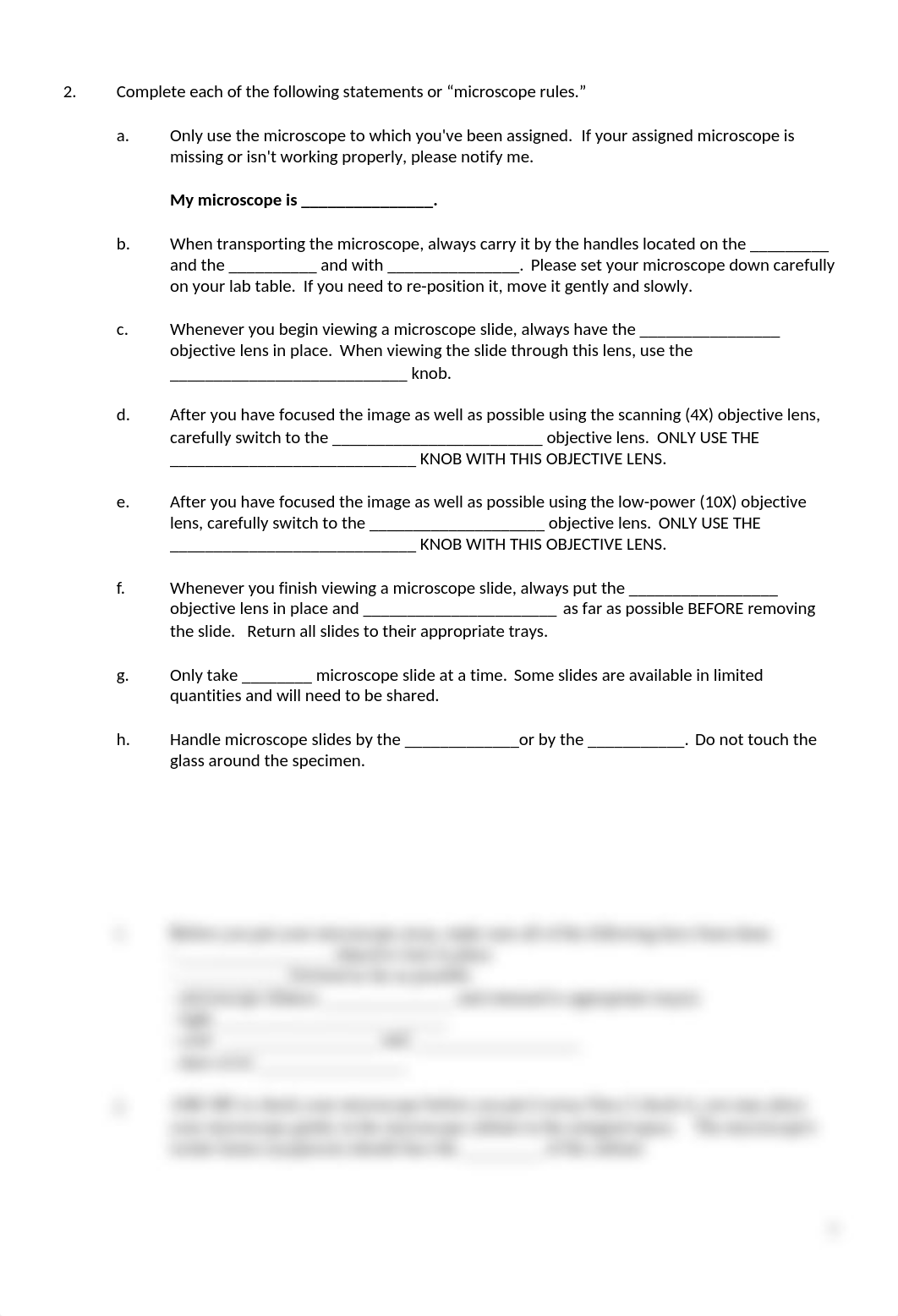 Lab Agendas for Lab Practical Exam #1 Fall 2018.doc_dlb9j7wqkfn_page2