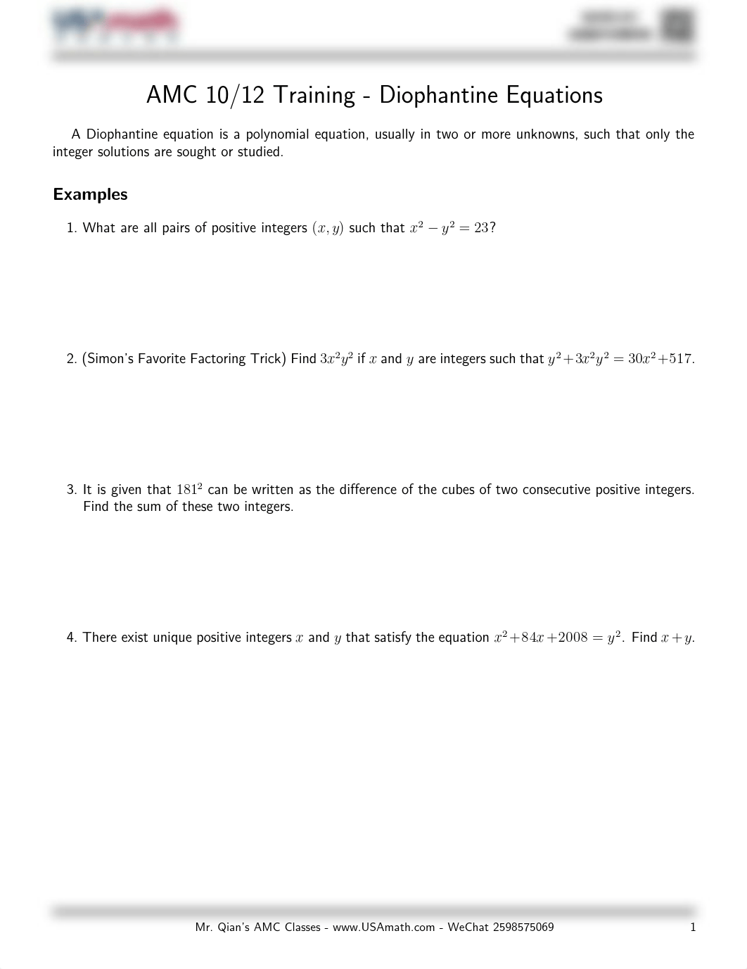 Class 3 Number Theory - Diophantine Equations open.pdf_dlbqoxelgol_page1