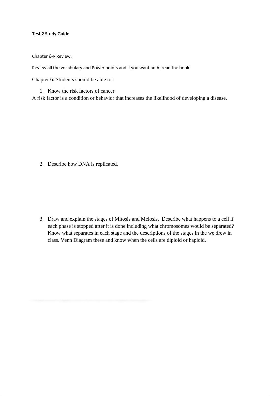 Test 2 Study Guide Biology 101.docx_dlbsfn3bmtr_page1