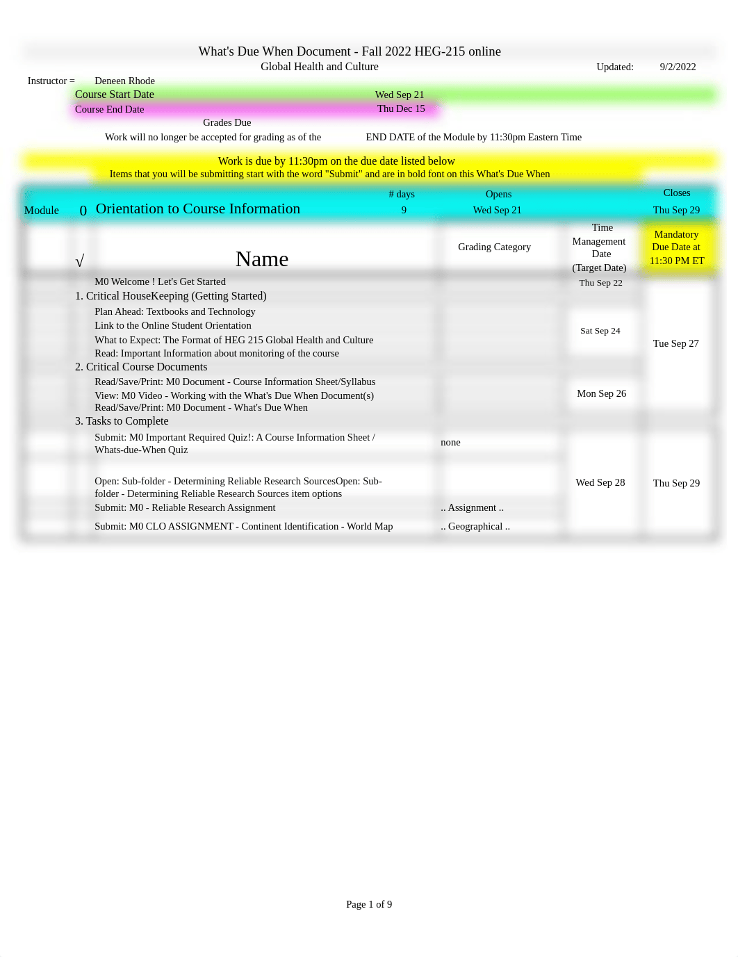 FAll 2022 HEG-215 Whats Due When 9-2-22.pdf_dlbstl2yyru_page1