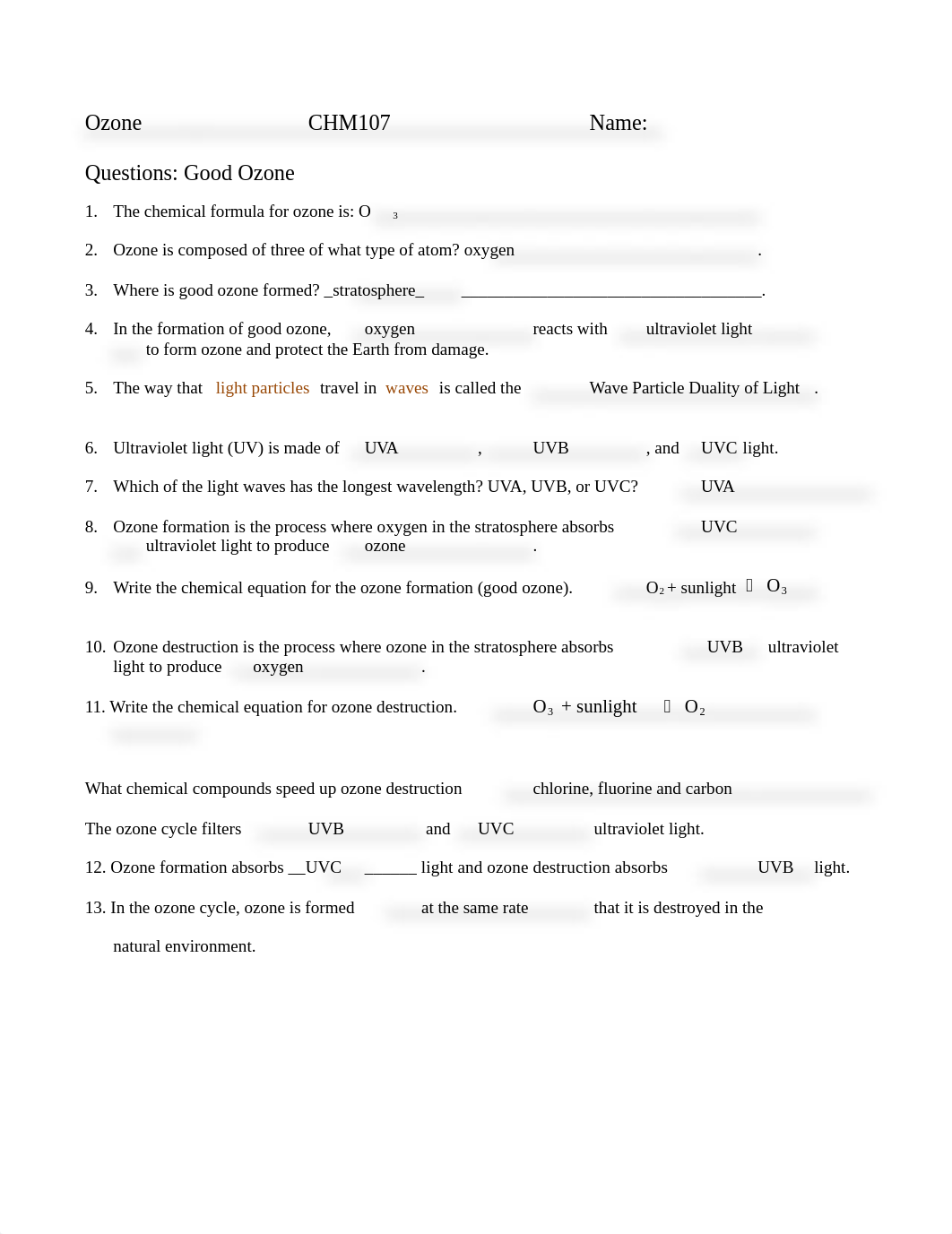 Ozone Answer Sheet V2.docx_dlc0ow92w45_page1