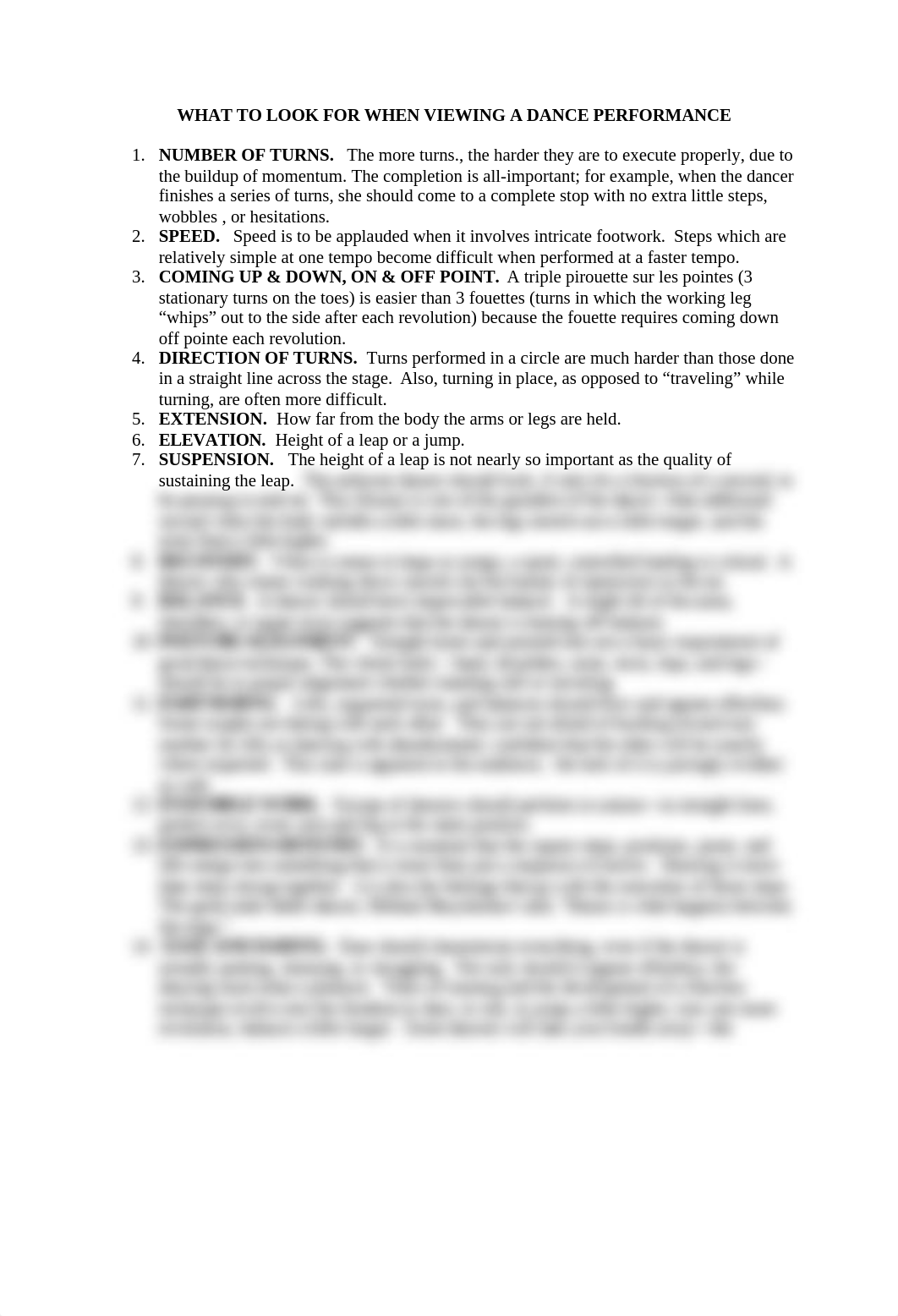 WHAT TO LOOK FOR WHEN VIEWING A DANCE PERFORMANCE_dlc17wno81t_page1