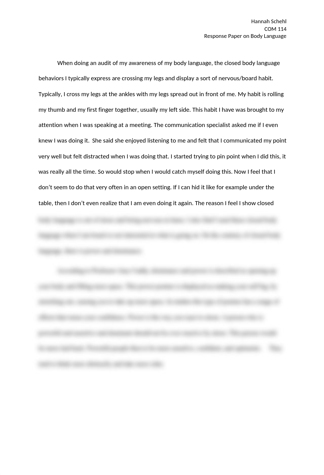 Response Paper on Body Language- Hannah Schehl_dlc1d5s8dnm_page1