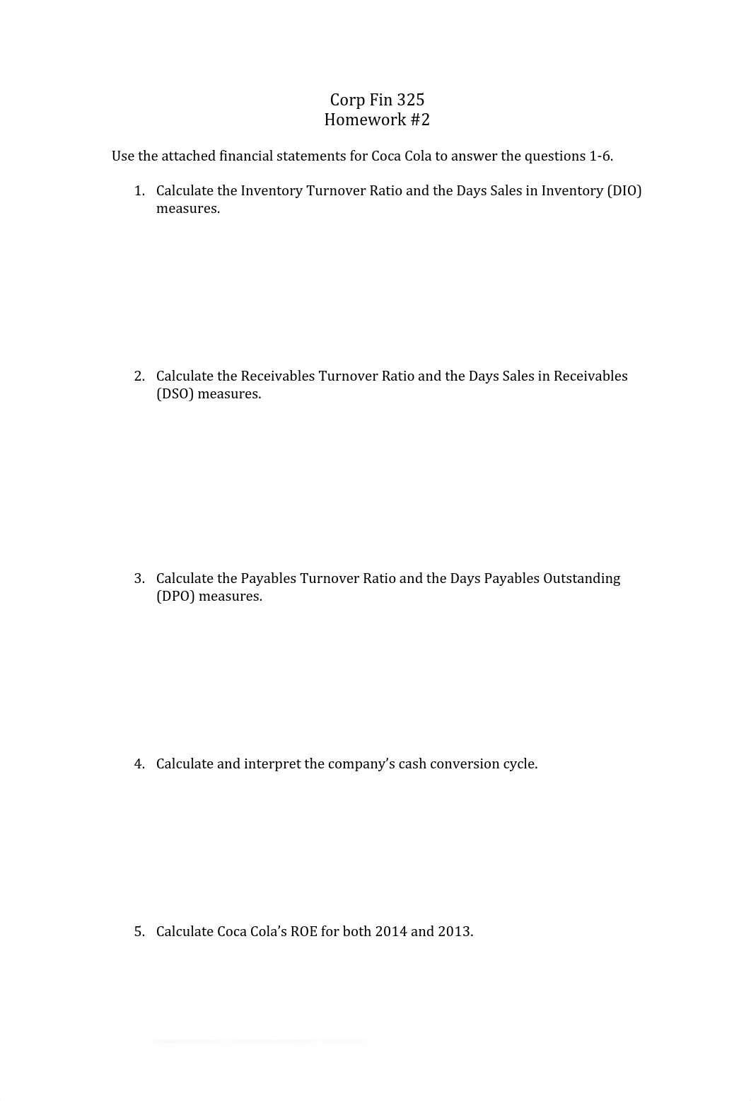 Corp Fin 325 Homework #2 (SOLUTIONS).pdf_dlc4c9x3j23_page1