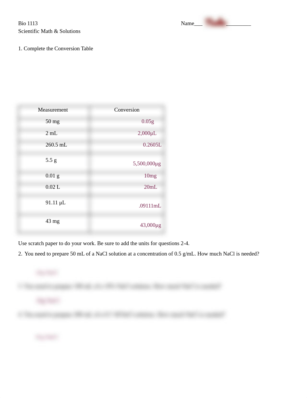 Bio 1113 Scientific Math & Solutions Post Lab_F20.pdf_dlc5aje2dcr_page1