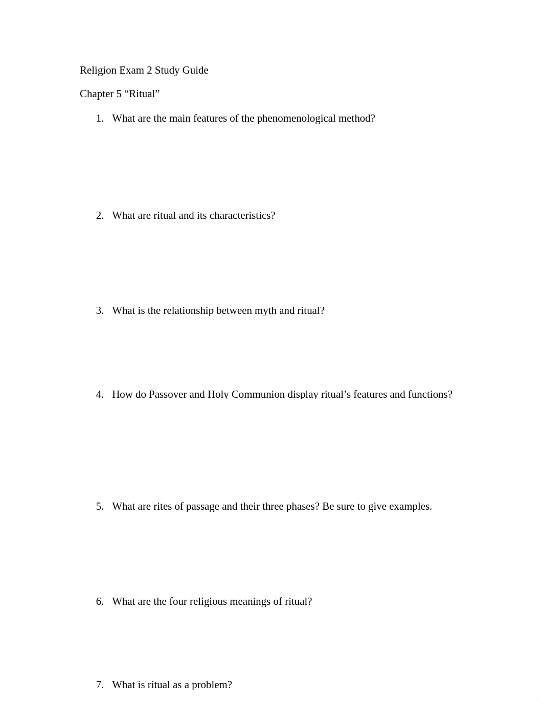 Religion Exam 2 Study Guide_dlc7u4ge01i_page1