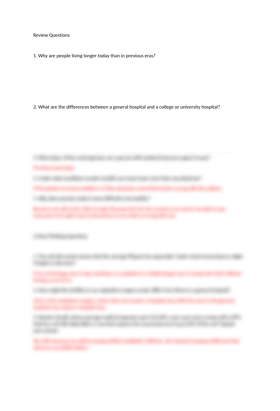 Review Questions health science unit 1 mitchell clendenin_dlcotbhxltf_page1