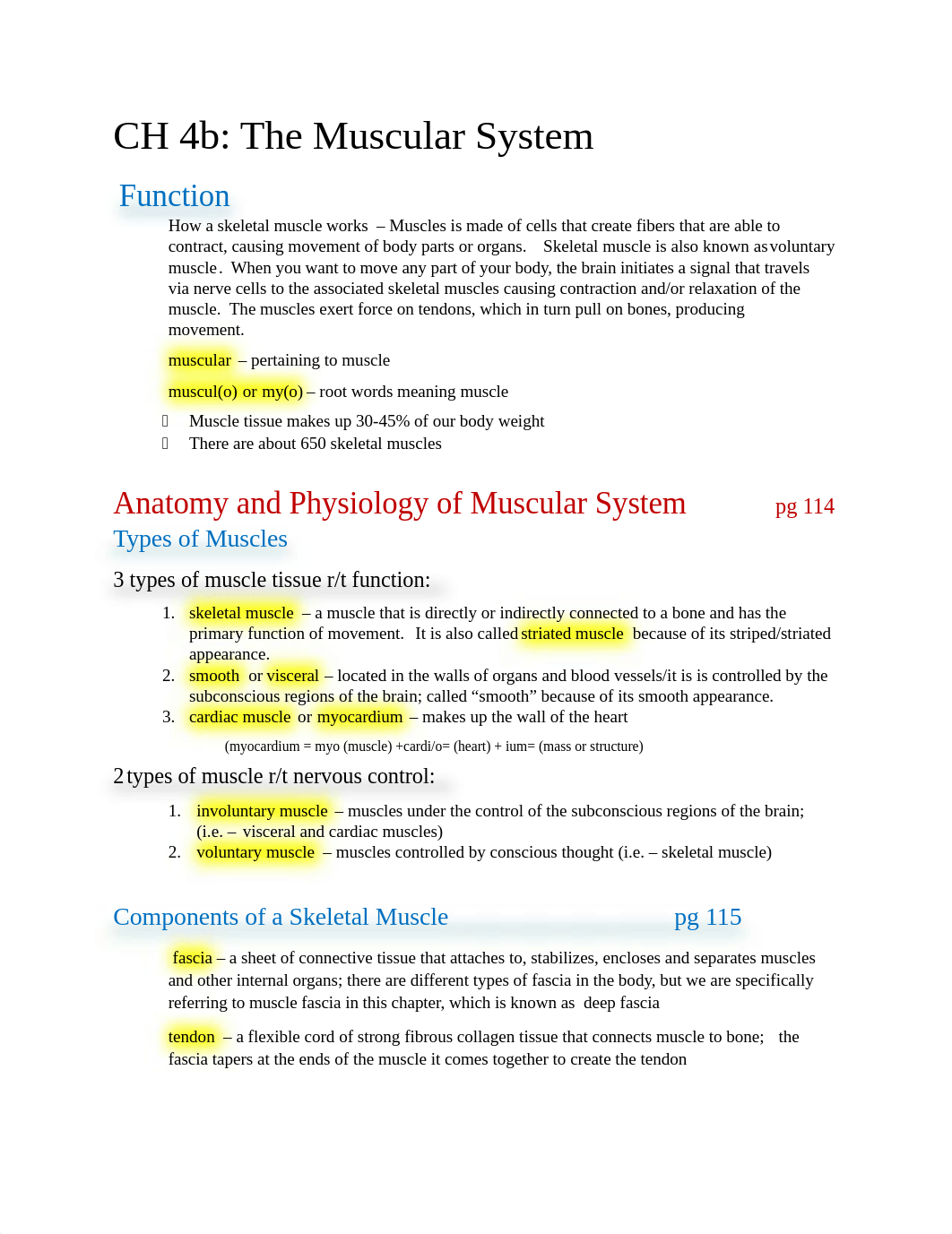 CH 4 SECTION 2 - MUSCULAR SYSTEM - HLTH 125 SP18.docx_dlcph94ezsi_page1