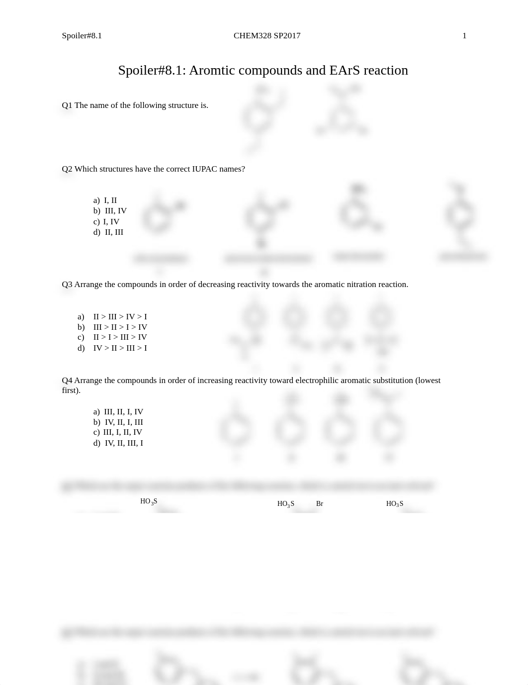 Spoiler#8.1 Aromtic compounds and EArS reaction_dlcut4xvqcz_page1