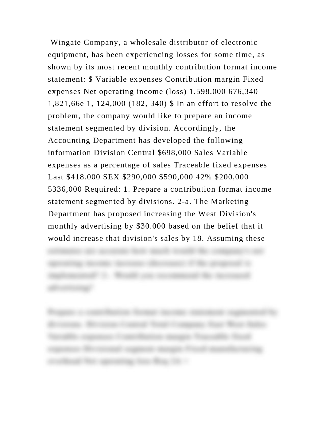 Wingate Company, a wholesale distributor of electronic equipment, has.docx_dld06kii1rd_page2