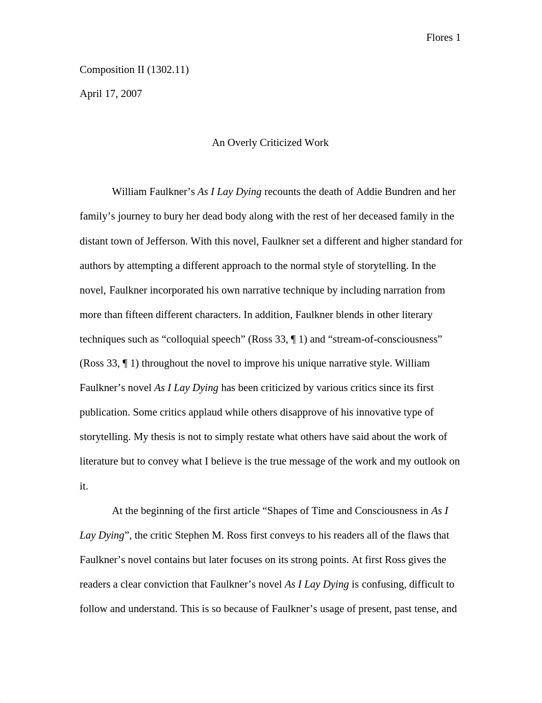 As I lay Dying - paper due-- final draft_dldoprelsix_page1