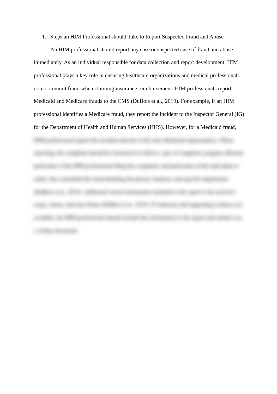 Steps an HIM Professional should Take to Report Suspected Fraud and Abuse.docx_dle3foyhnm3_page1