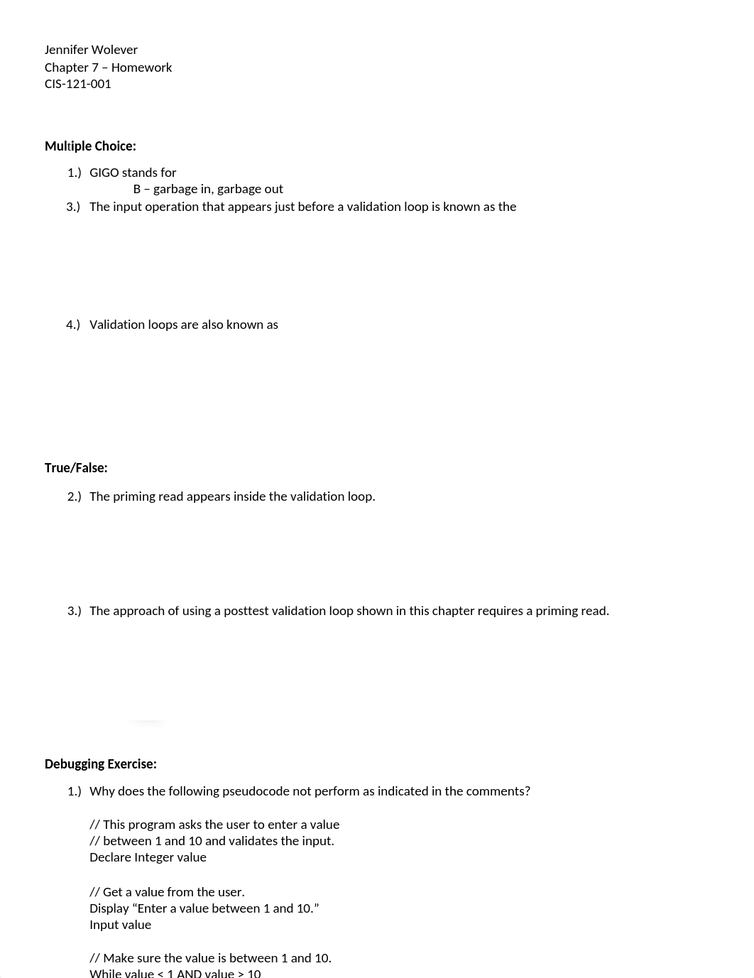 Jennifer Wolever - Ch. 7 Homework - CIS-121-001.docx_dle3qczi1wa_page1