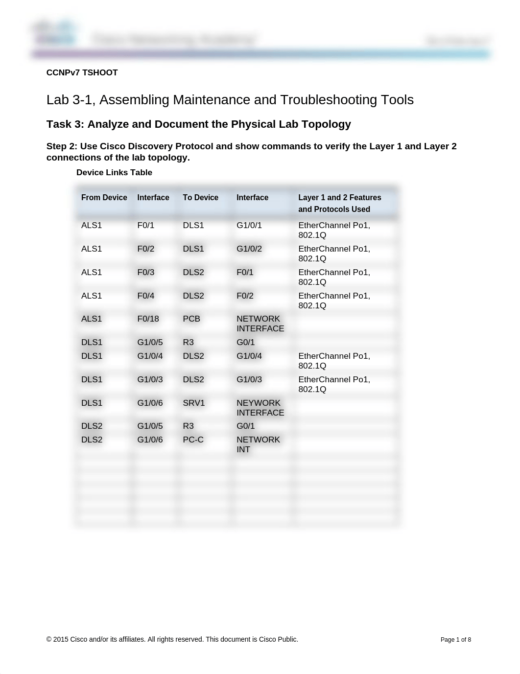 CCNPv7_TSHOOT_Lab 3-1_Maint-Tshoot-Tools_AnswerSheet (1).doc_dle4fwka974_page1