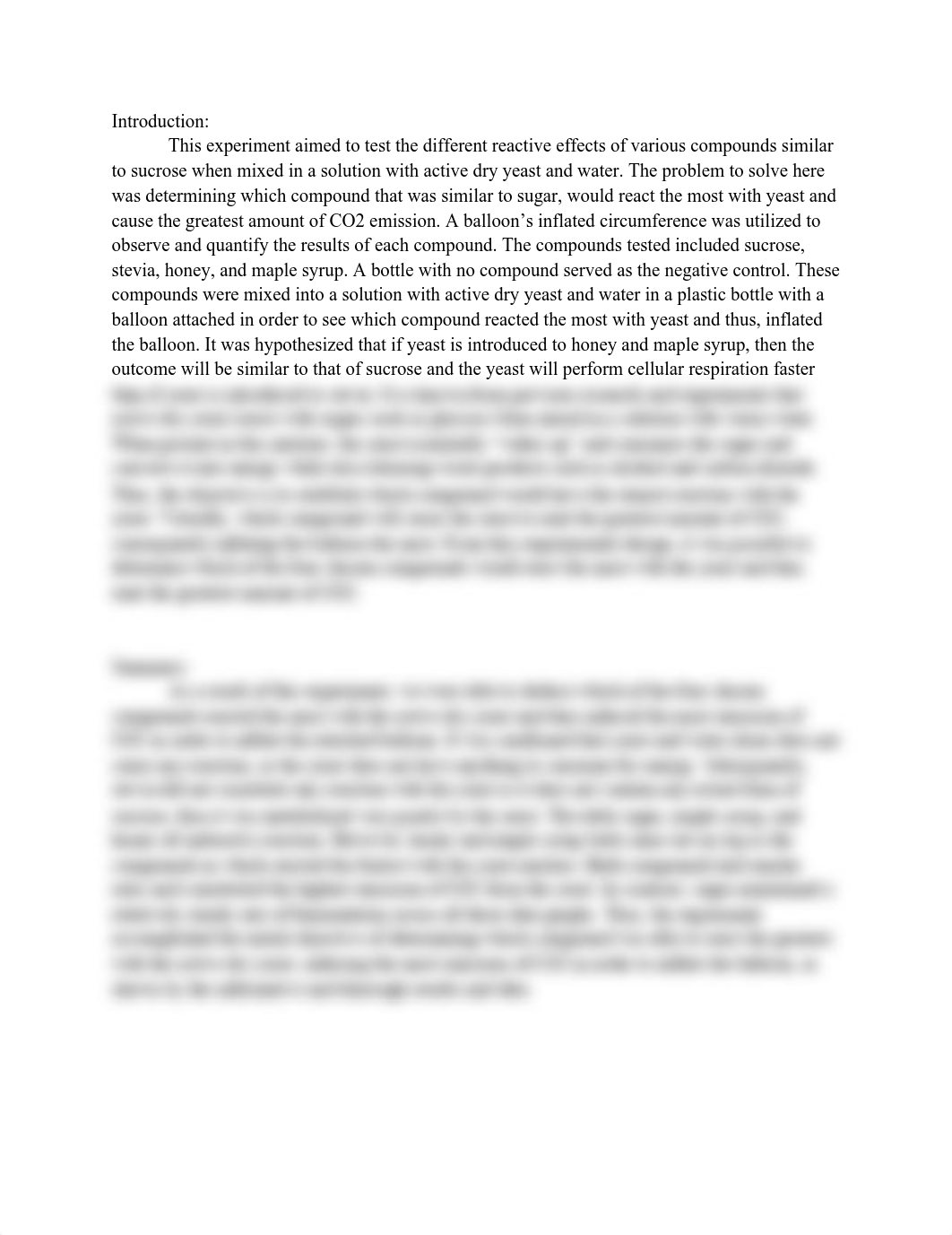 BIO160L - SUMMARY AND INTRO PHOTOSYNTHESIS LAB REPORT.pdf_dle8g62t5er_page1