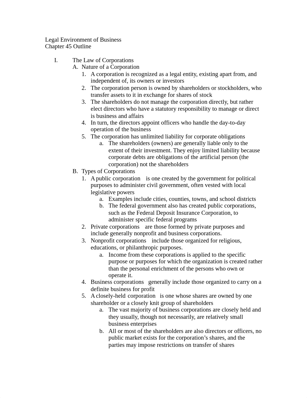 Legal Environment of Business Chapter 45 Outline_dled9gan6l0_page1