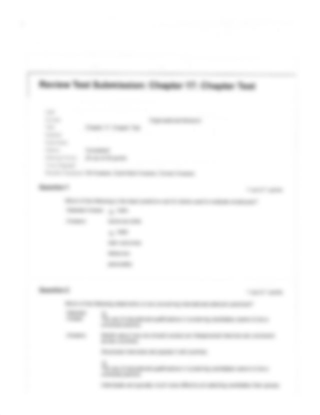 Organizational Behavior - Chapter 17 - test_dlesnsdczqb_page1