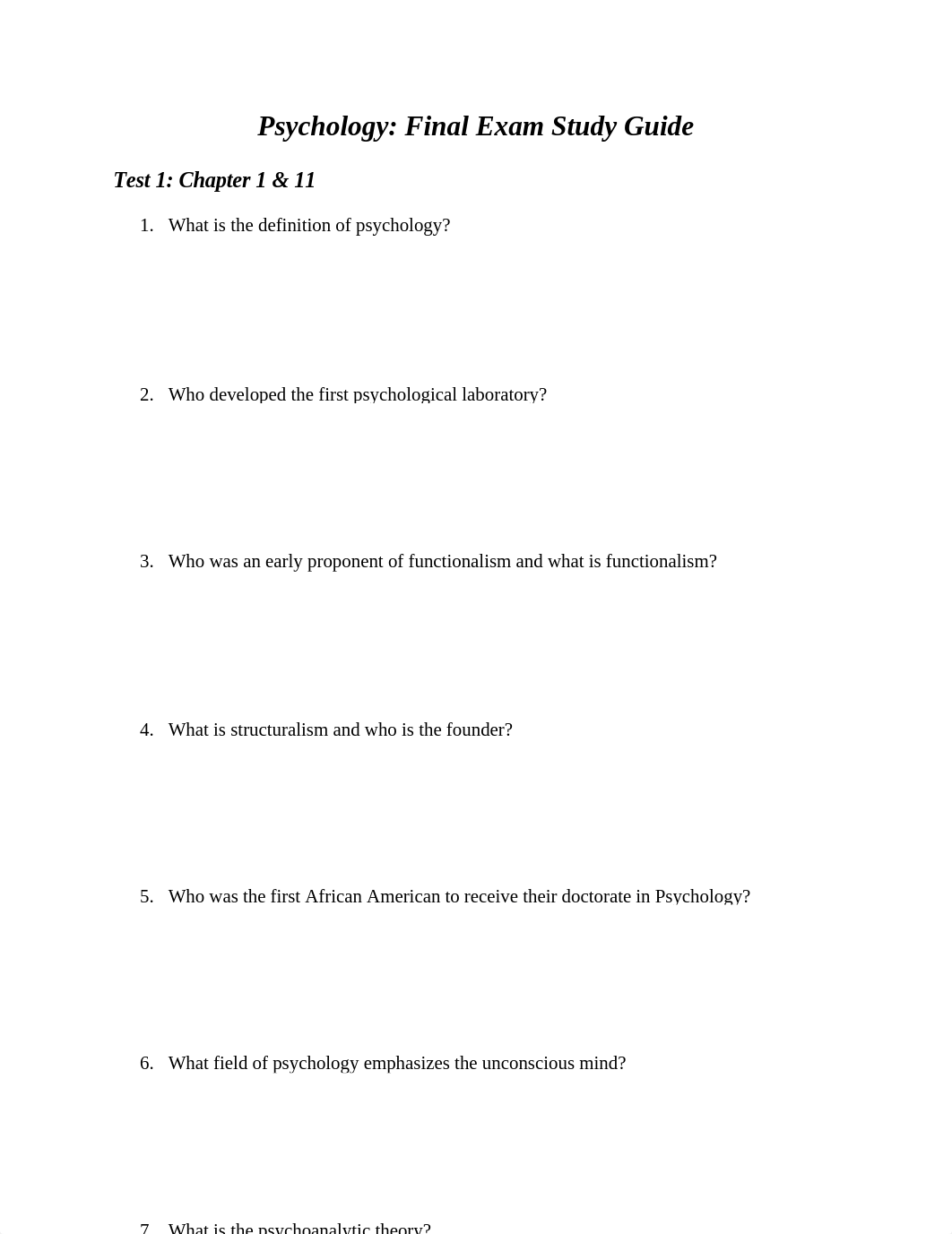 Psychology- study guide .docx_dlfehjwkhak_page1