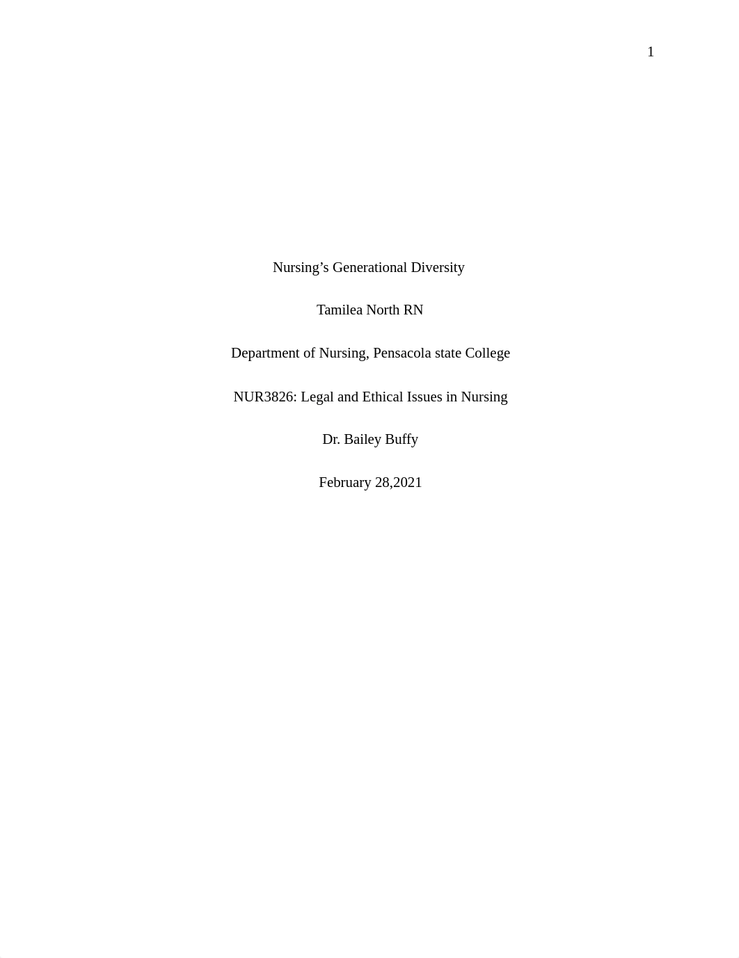 Generational Diversity in Nursing  paper.docx_dlflvns20o9_page1