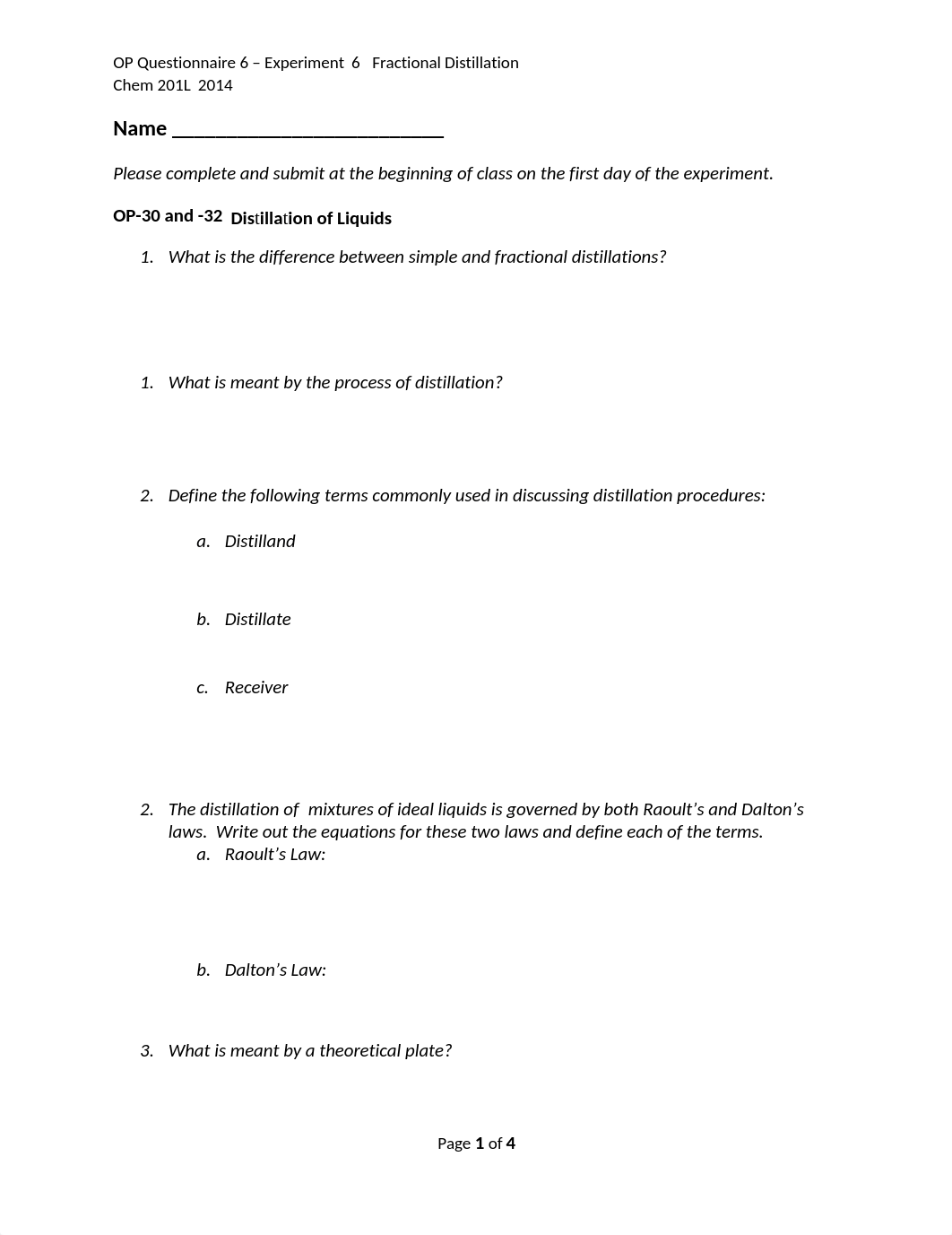 OP Questionnaire  6 - Experiment 6, Fractional Distillation_dlfon2gky0z_page1