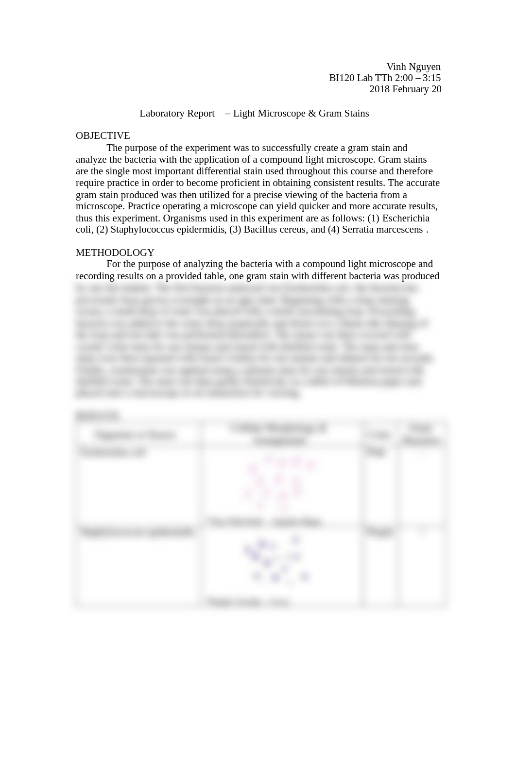 Lab Report - Light Microscope and Gram Staining.pdf_dlfpa13rdng_page1