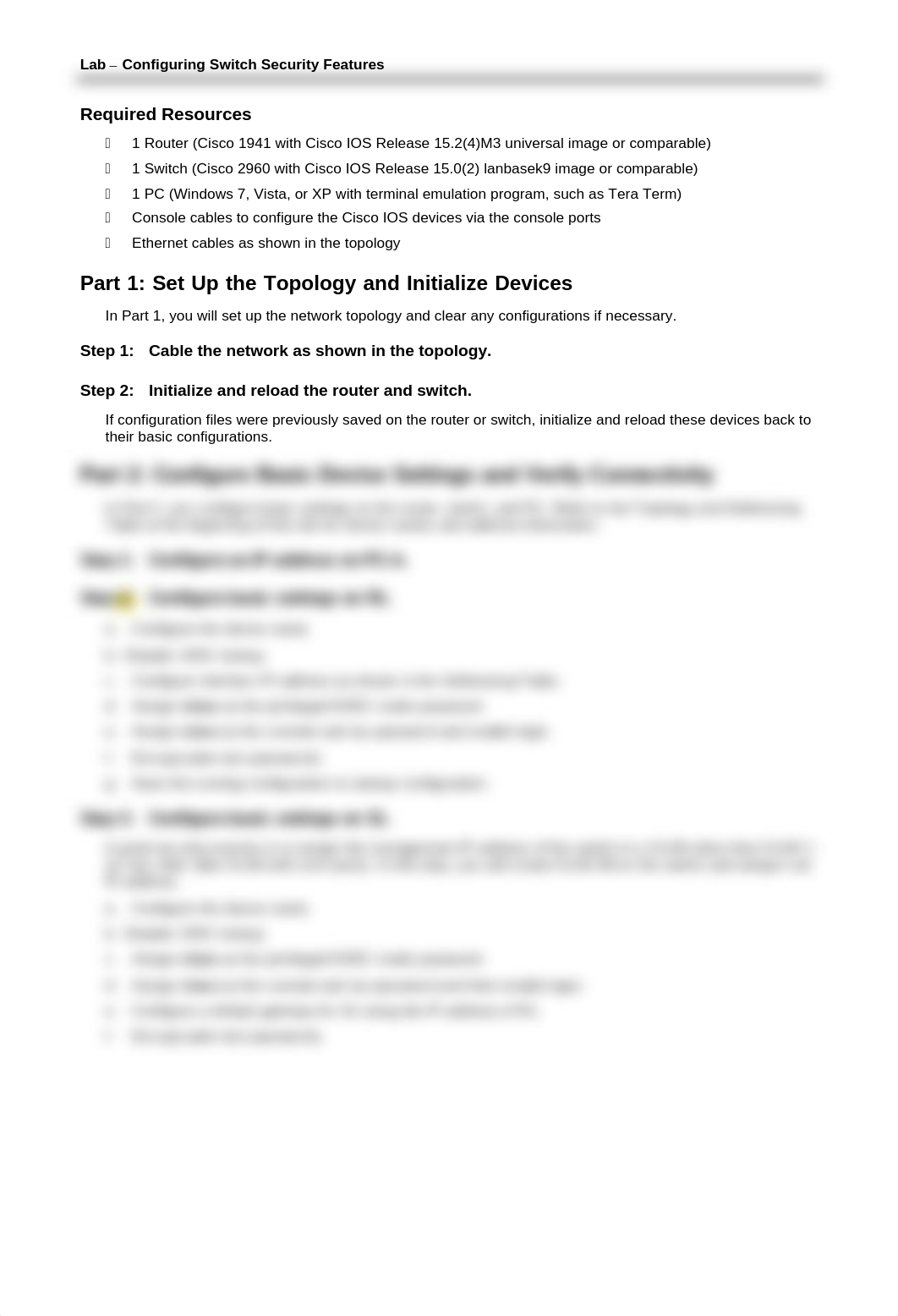 2.2.4.11 Lab - Configuring Switch Security Features_dlfvchygdzf_page2