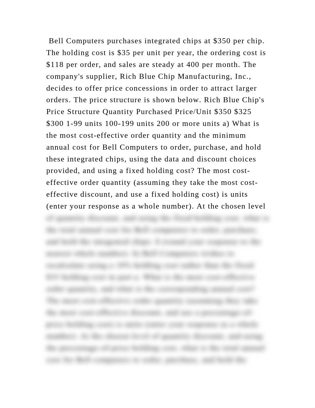 Bell Computers purchases integrated chips at $350 per chip. The holdi.docx_dlfwxbvyd5f_page2