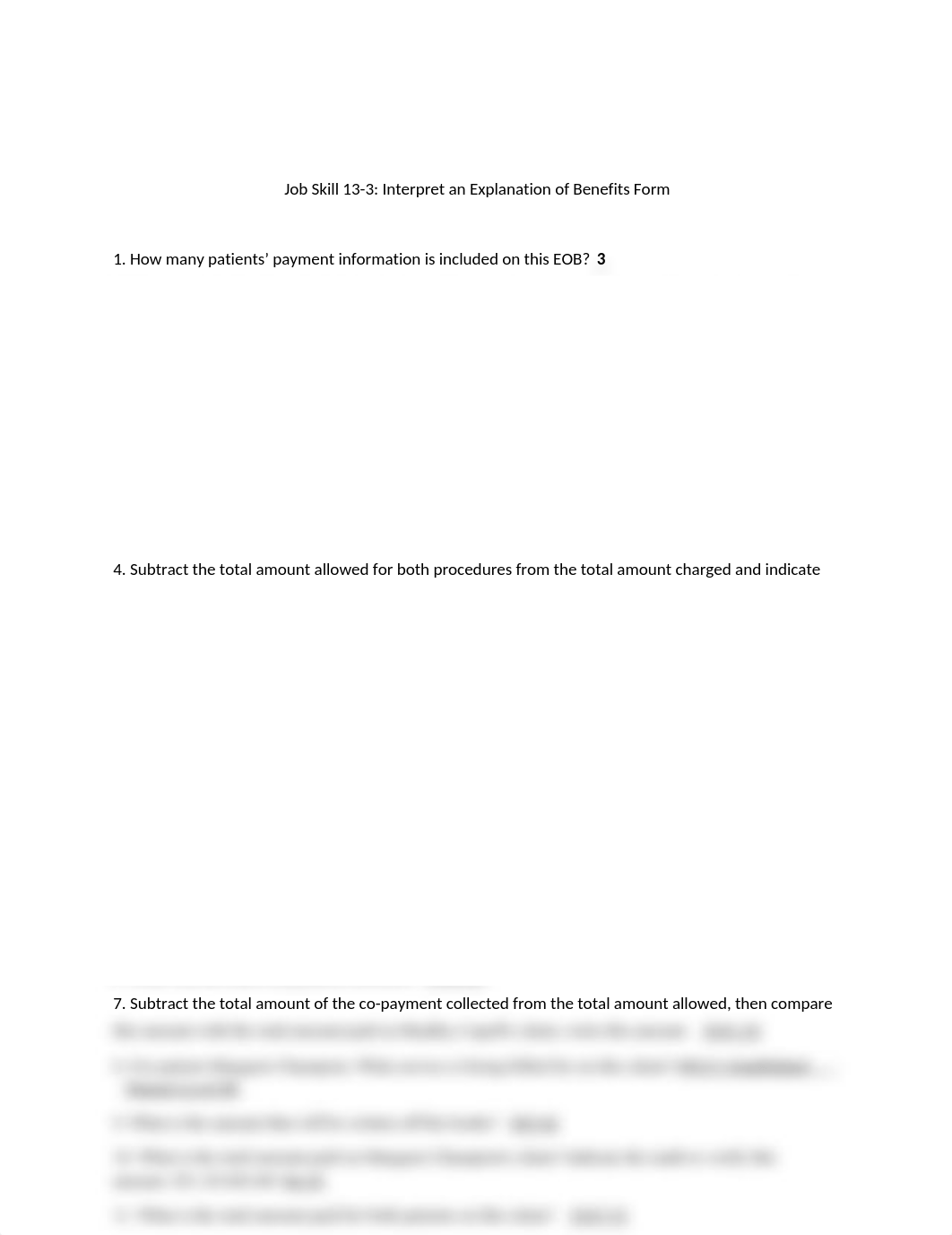 Job Skill 13-3  Interpret an Explanation of Benefits Form.doc_dlg045zsl18_page1
