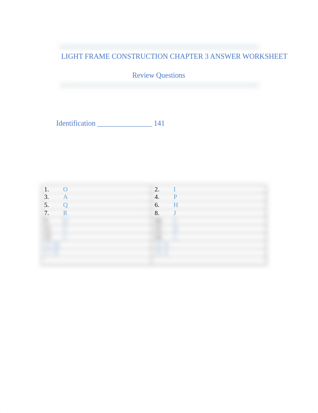 LIGHT FRAME CONSTRUCTION CHAPTER 3 ANSWER WORKSHEET  _ 1.docx_dlg6lq1bpja_page1