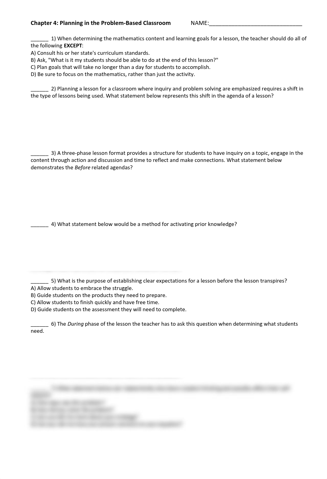 Text-Elem. & Middle Sch. Math-Teaching Developmentally-Ch 4 Quiz and KEY-Planning in the Problem-Bas_dlg7l0nnsqf_page1