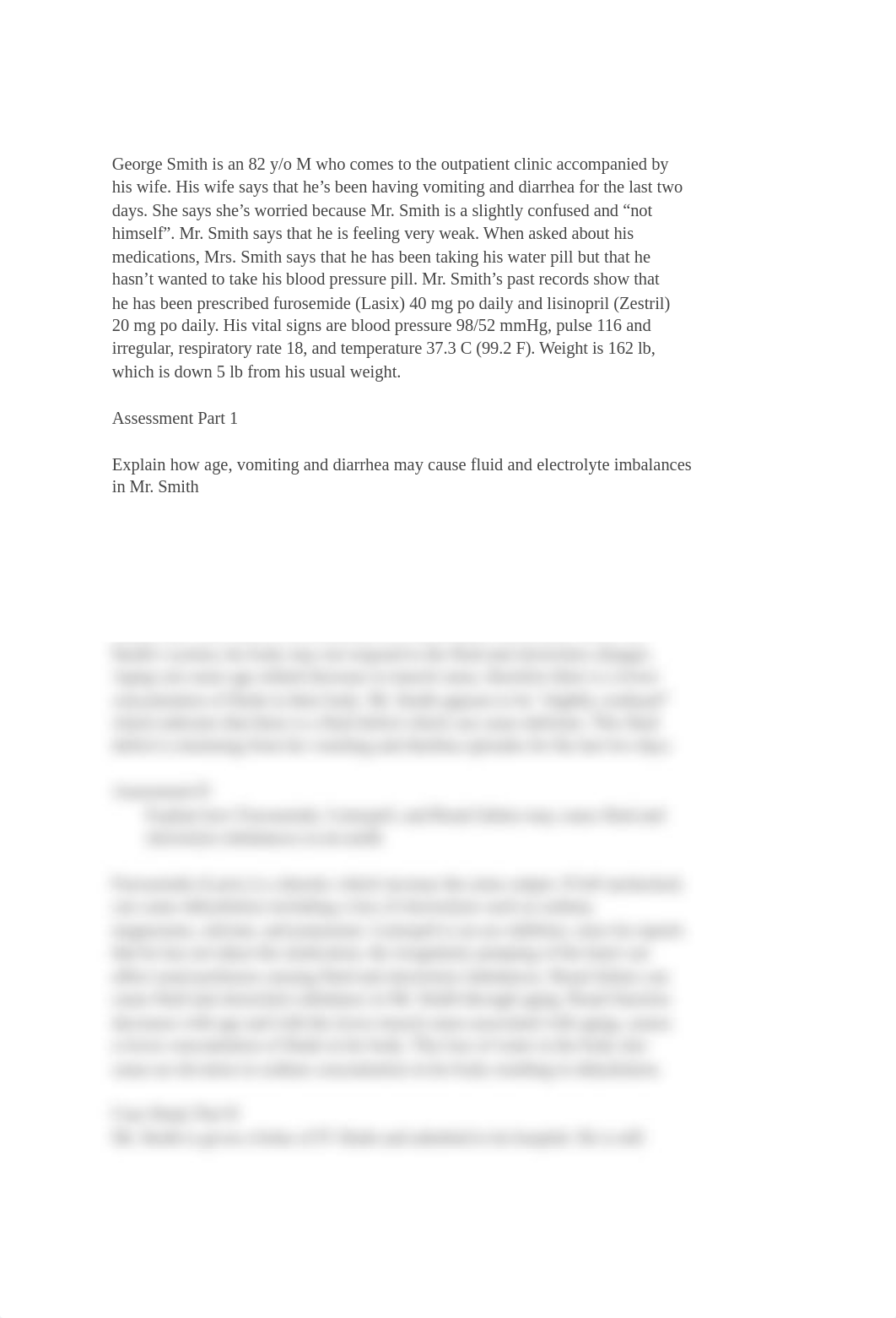 George Smith is an 82 y:o M who comes to the outpatient clinic accompanied....pdf_dlgcsorrk0h_page1