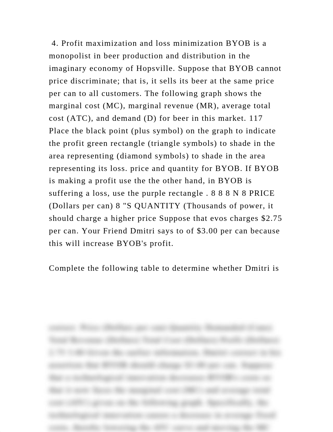 4. Profit maximization and loss minimization BYOB is a monopolist in .docx_dlgfhgv7p1q_page2