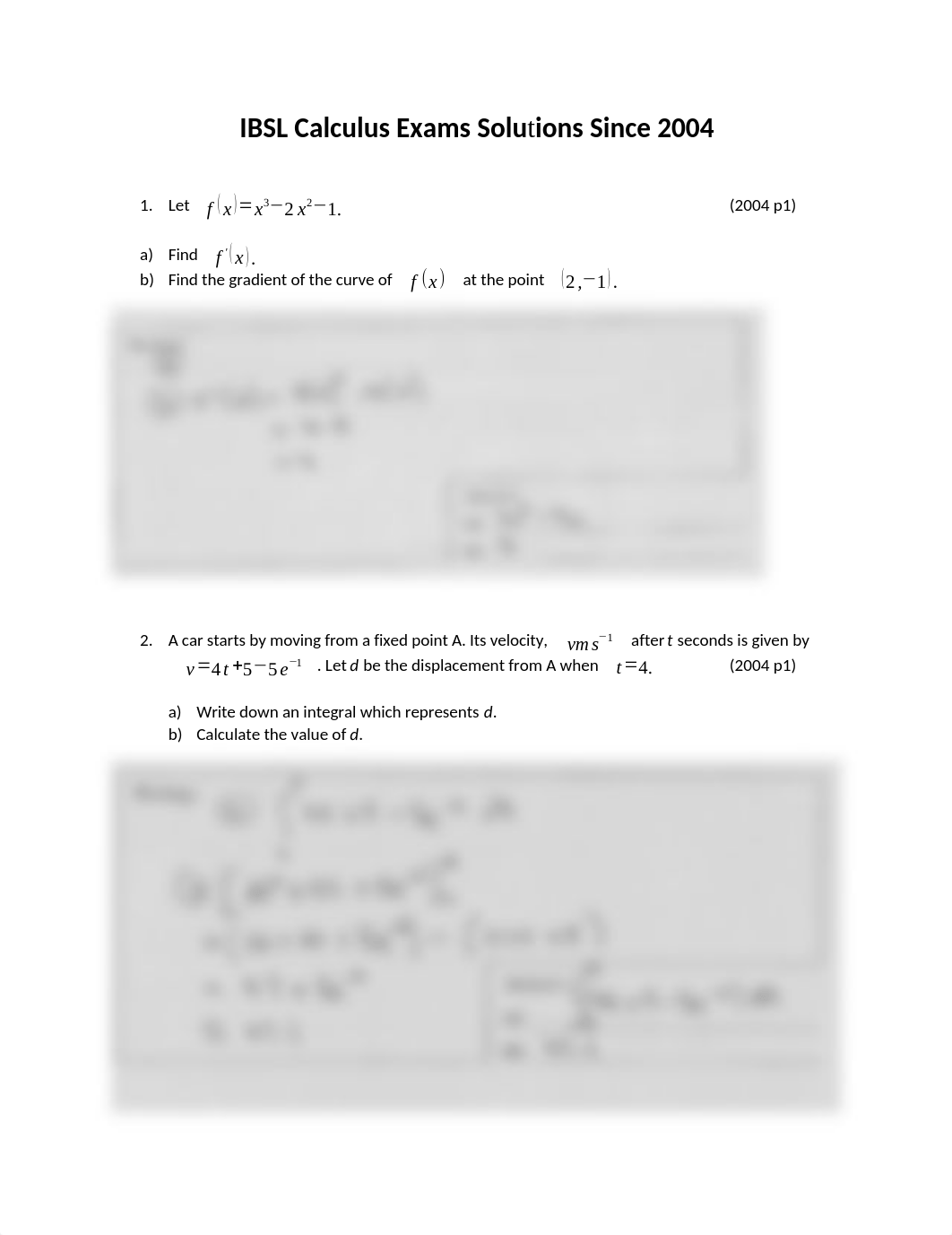 IBSL Calculus Exams Solutions Since 2004.docx_dlghhg981w2_page1