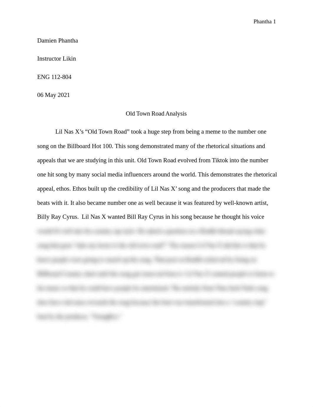 Old Town Road Analysis.docx_dlglaani6cw_page1