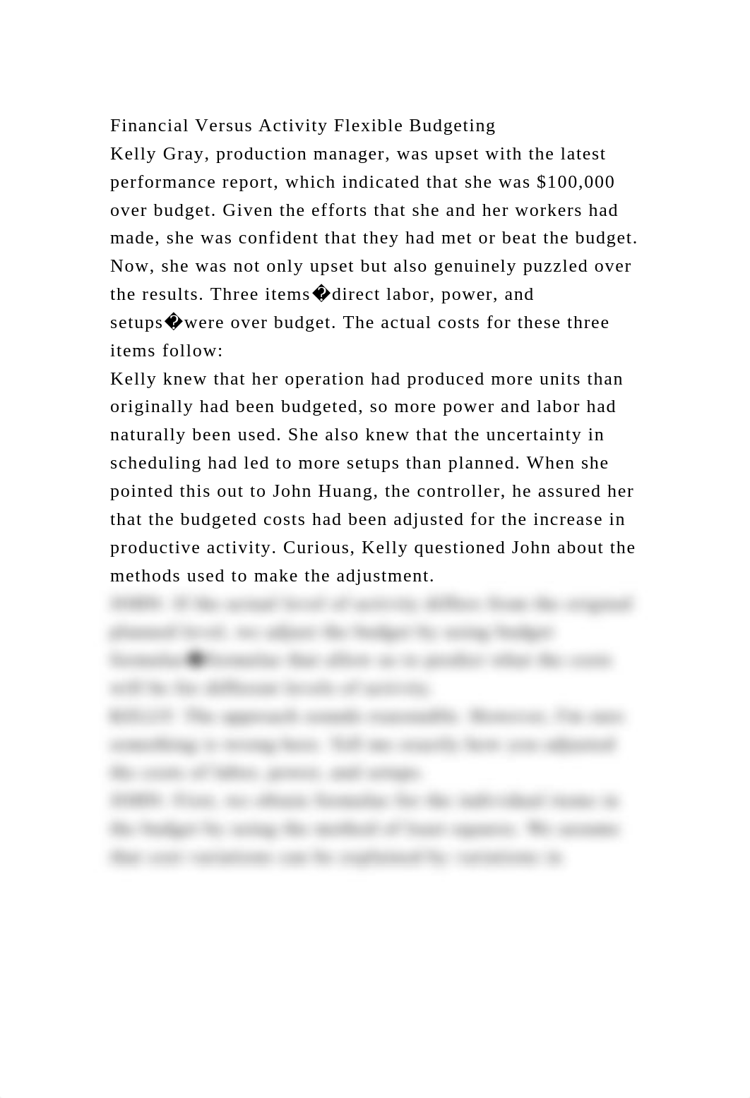 Financial Versus Activity Flexible BudgetingKelly Gray, production.docx_dlgojrdigo4_page2