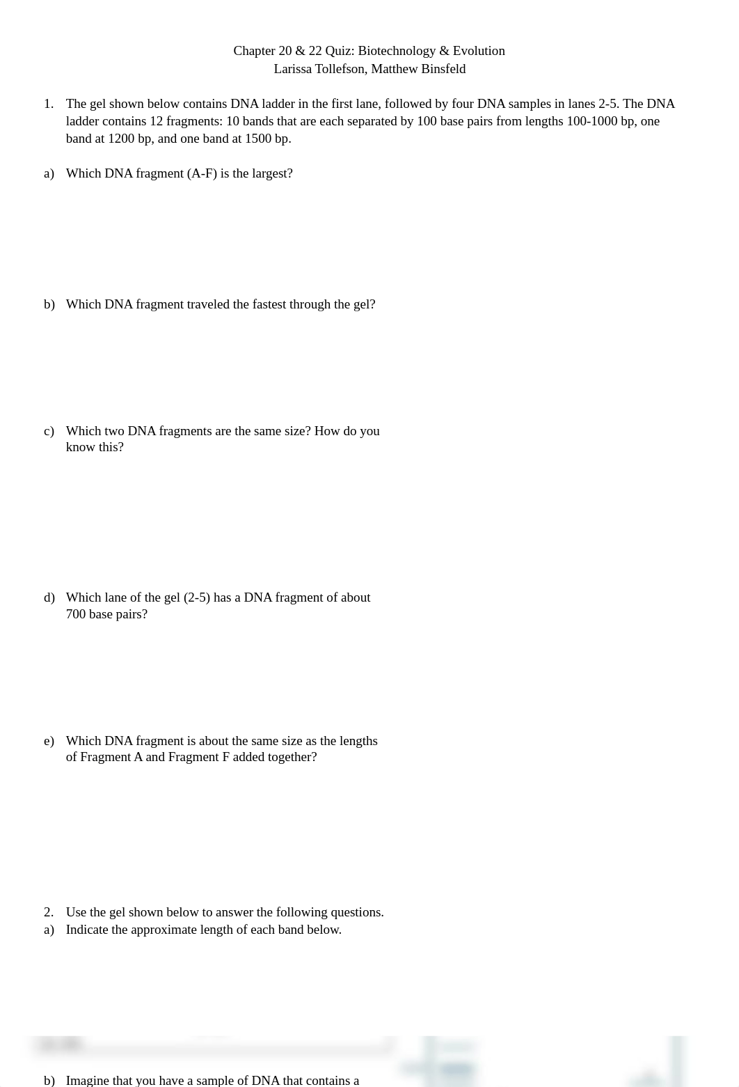 Chapter 20 22 Quiz (Biotechnology Evolution).docx_dlh06m28j9x_page1