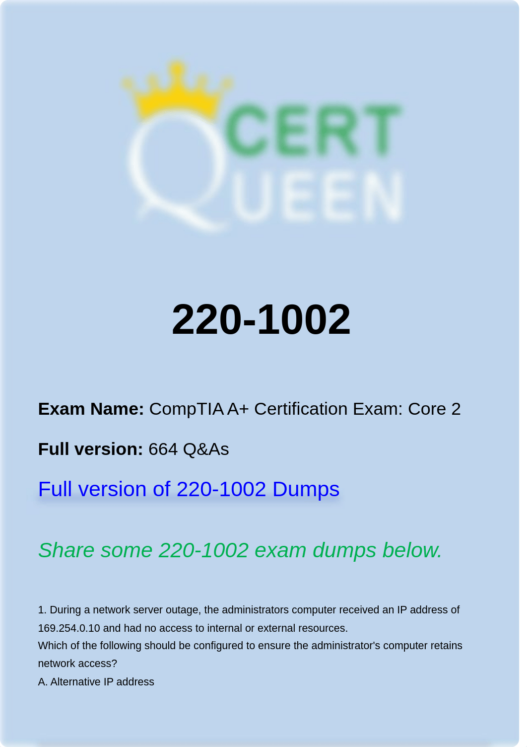 CompTIA A+ 220-1002 Exam Updated Questions.pdf_dlh1yk6evov_page1