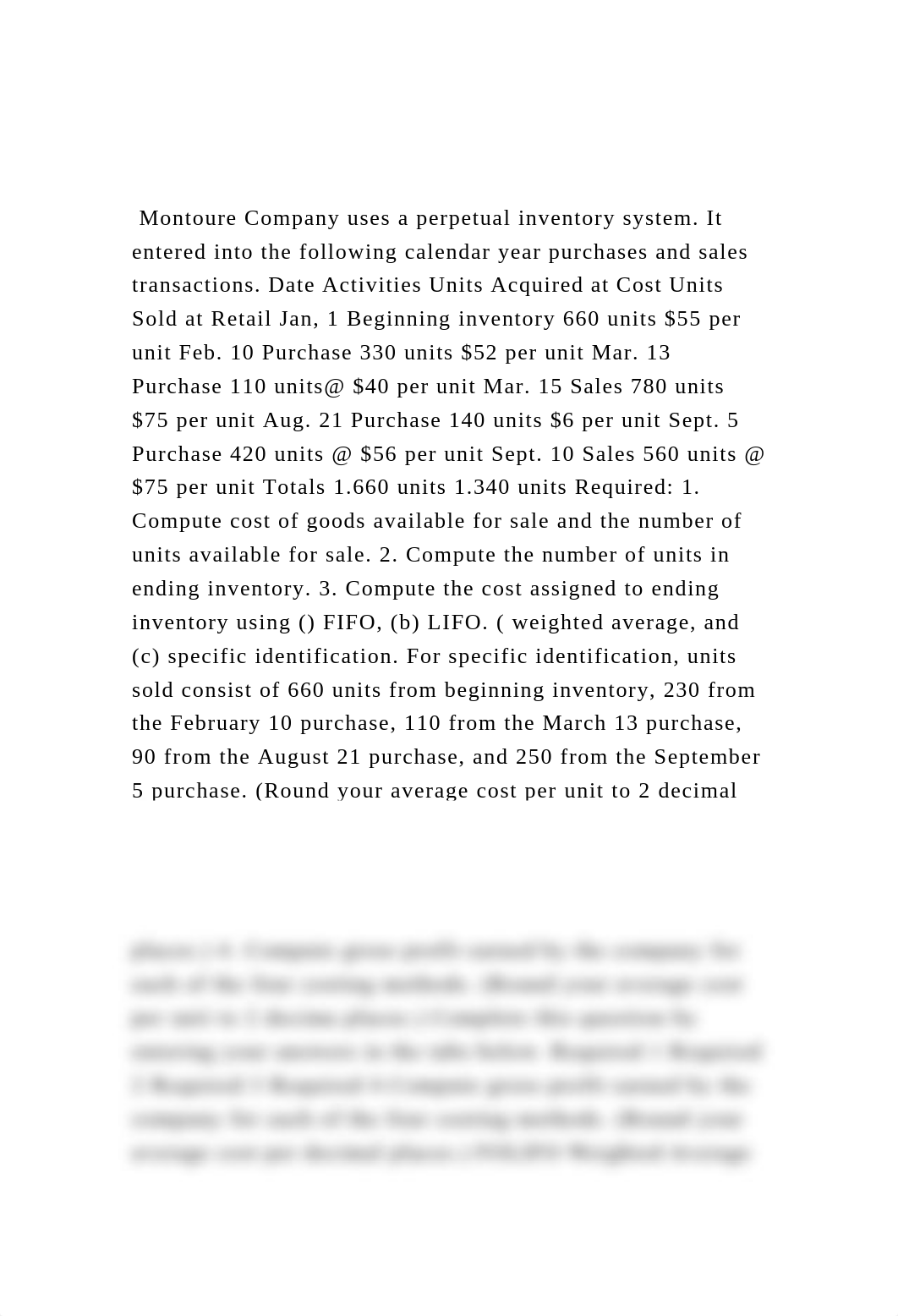 Montoure Company uses a perpetual inventory system. It entered .docx_dlh4l6kvqt6_page2