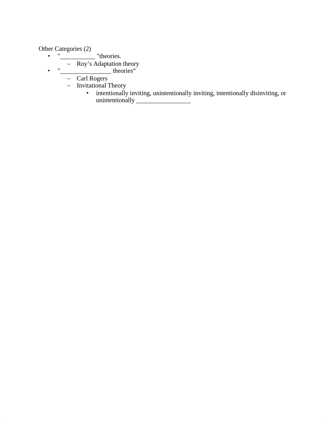 Types or Levels of Nursing Theories Outline.docx_dlh8os6xcvz_page2