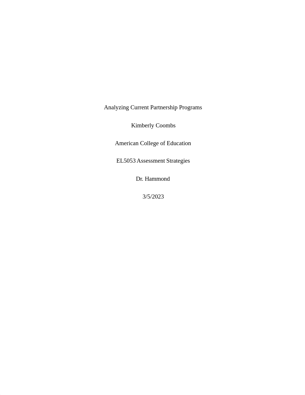 EL5053 MODULE 2-Analyzing Current Partnership Programs.docx_dlhckrnf7n9_page1