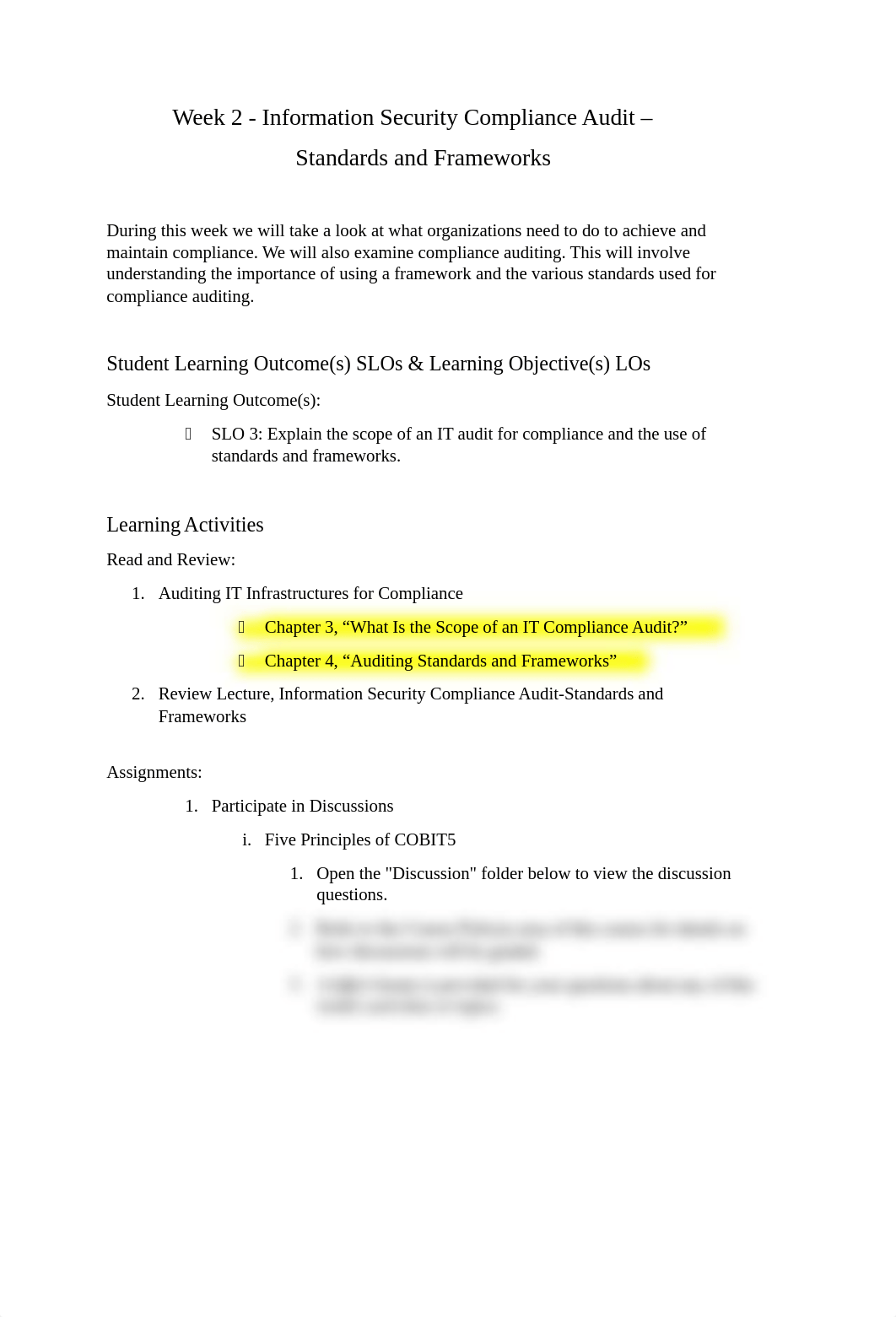 Week 2 - Information Security Compliance Audit - Standards and frameworks.docx_dlhom1yulwz_page1